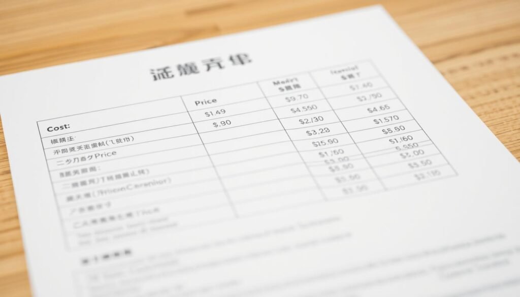耳石復位治療費用明細 耳石復位治療費用明細