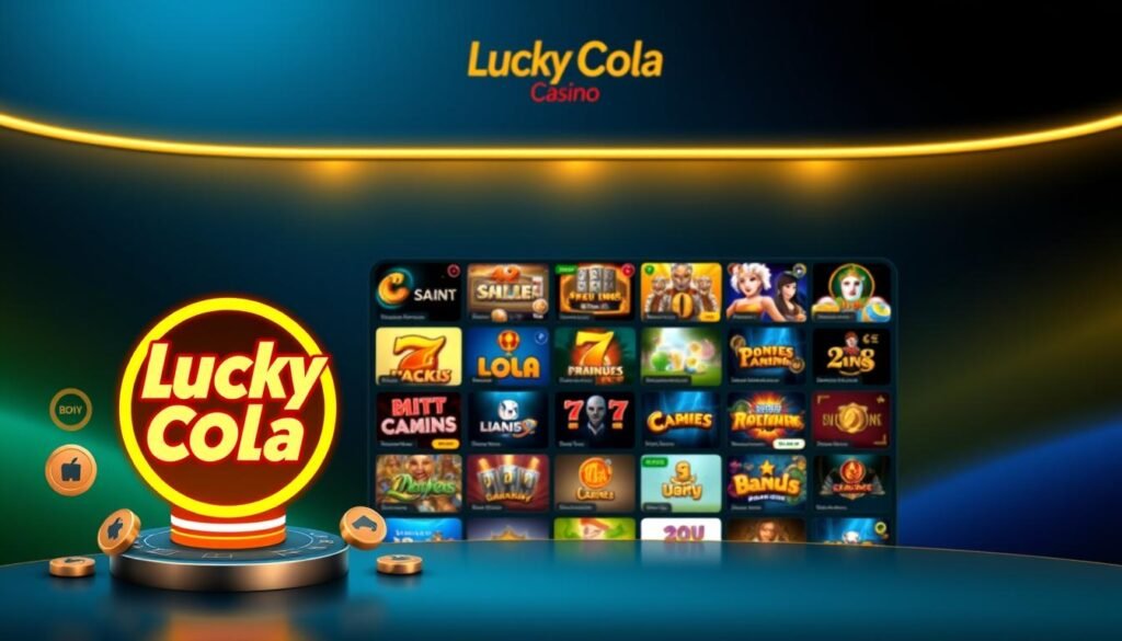 Lucky Cola Casino user interface