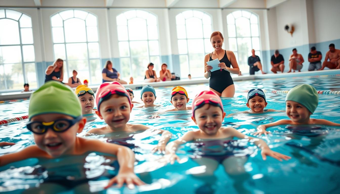 游泳班, 學游水